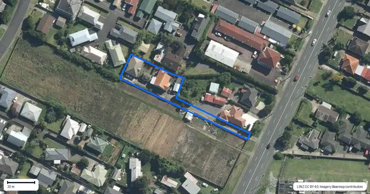 Property context map for 167B Mount Wellington Highway, Mount Wellington, Auckland