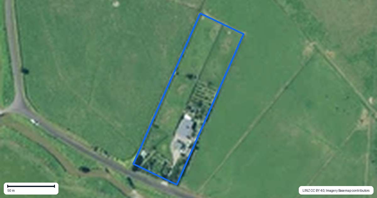 Property context map for 92 Aka Aka Stream Road, Aka Aka, Waiuku