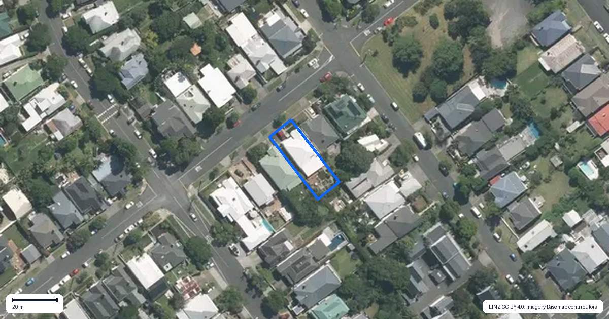 Property context map for 19 Prime Road, Grey Lynn, Auckland