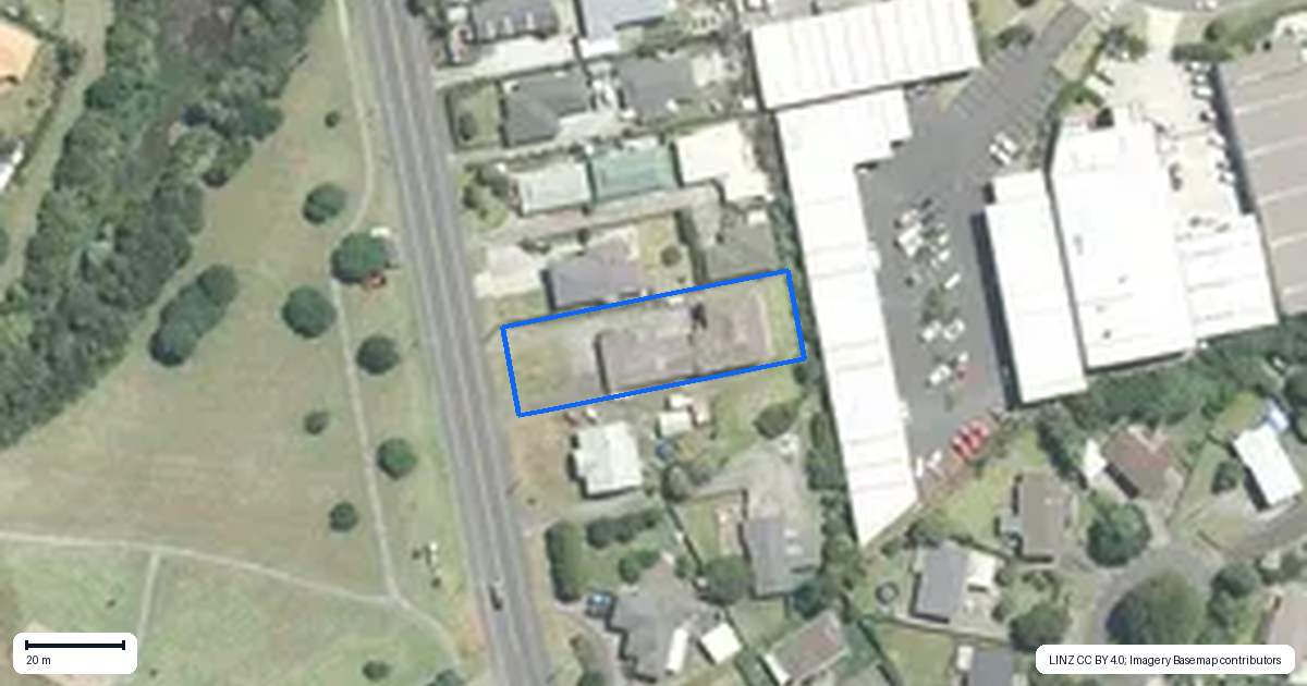 Property context map for 57 Paerata Road, Pukekohe