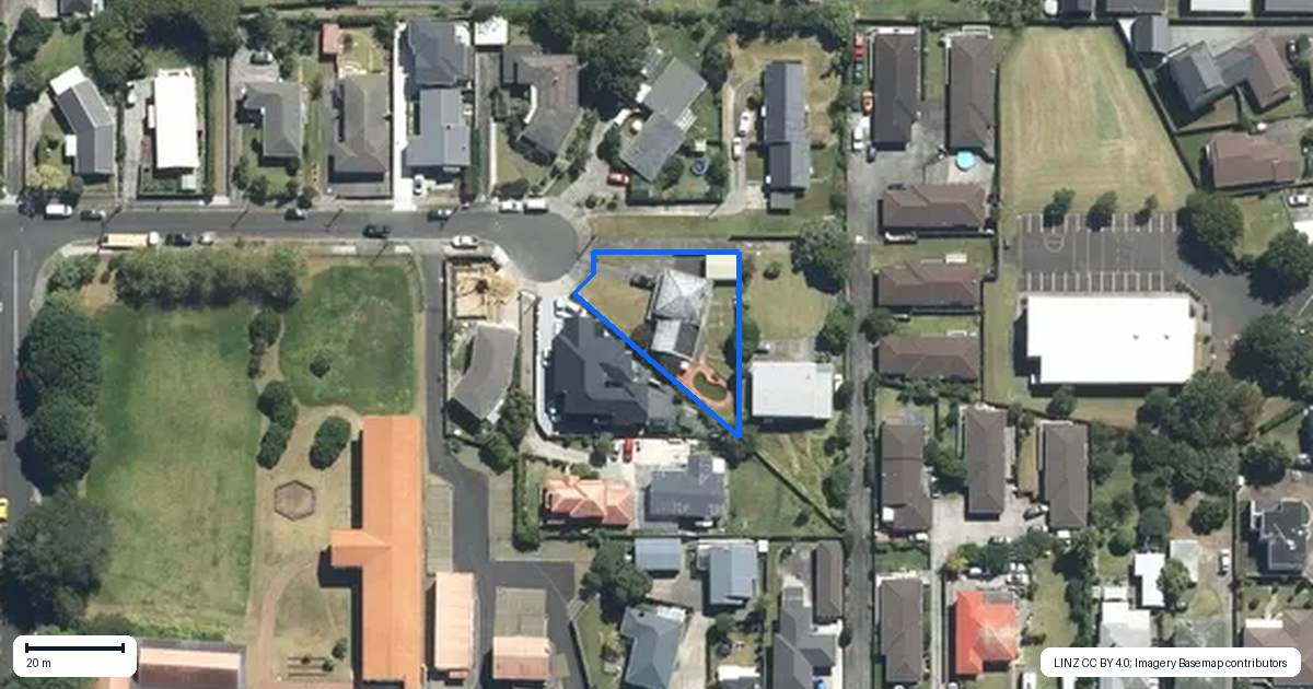 Property context map for 19 Tania Place, Blockhouse Bay, Auckland