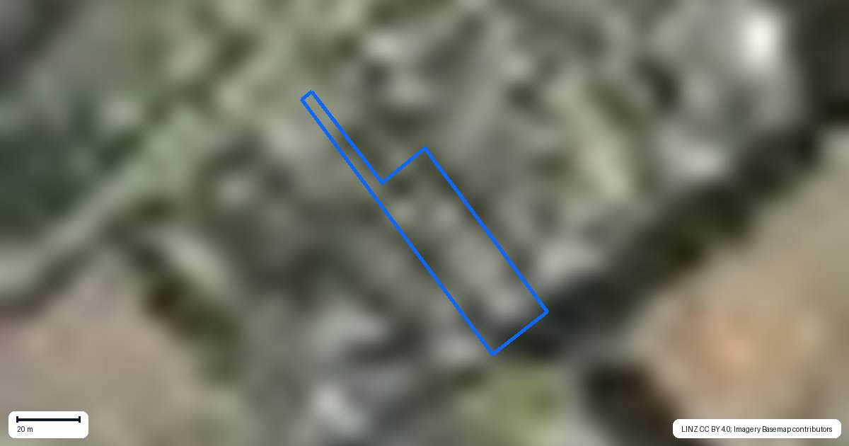 Property context map for 266 Bethells Road, Te Henga / Bethells Beach