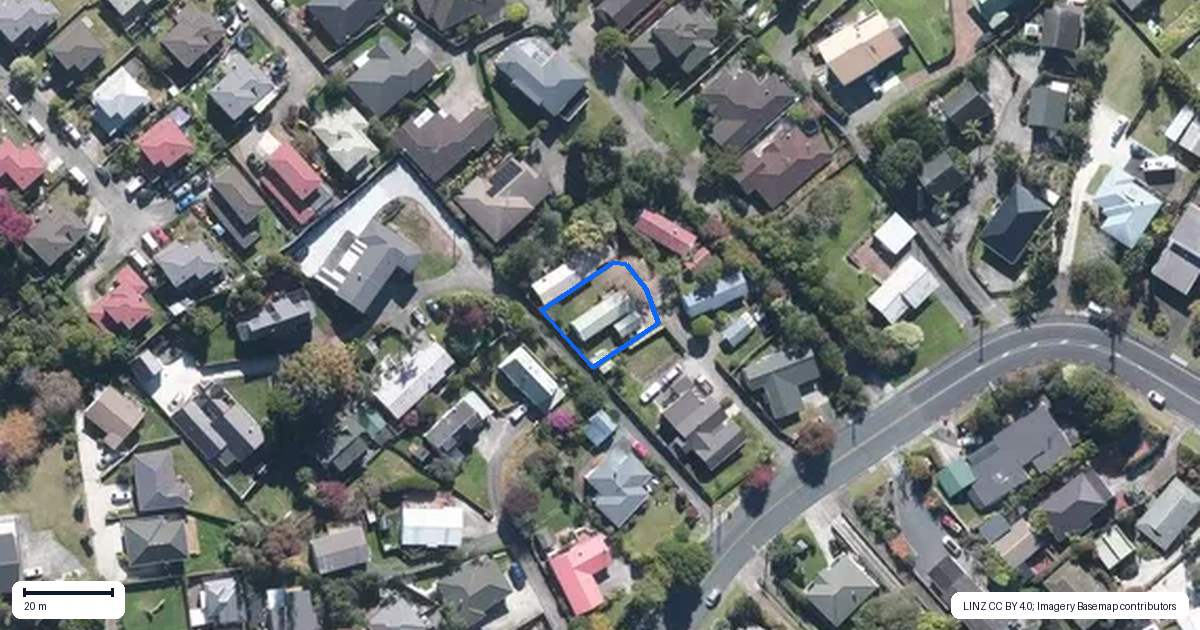 Property context map for 86A Colwill Road, Massey, Auckland