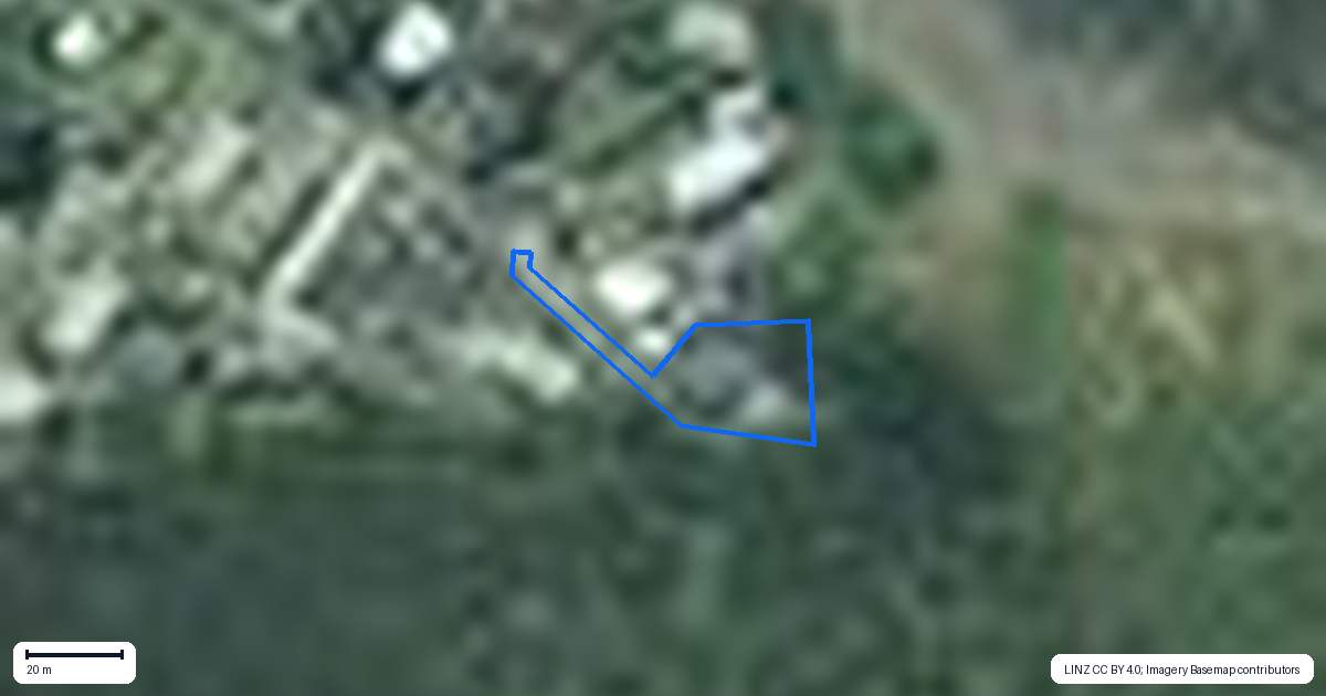 Property context map for 36 Rewa Place, Russell