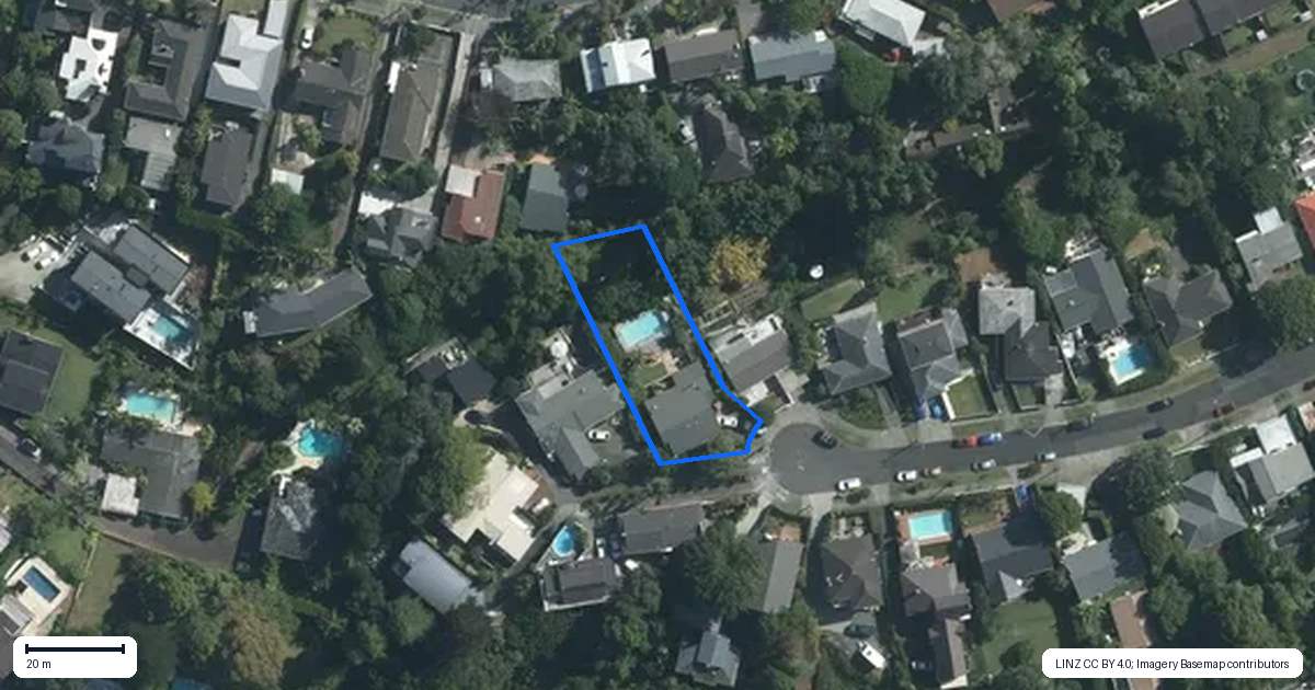 Property context map for 45 Sayegh Street, Saint Heliers, Auckland