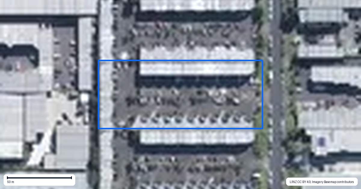 Property context map for 16/10 Airborne Road, Rosedale, Auckland
