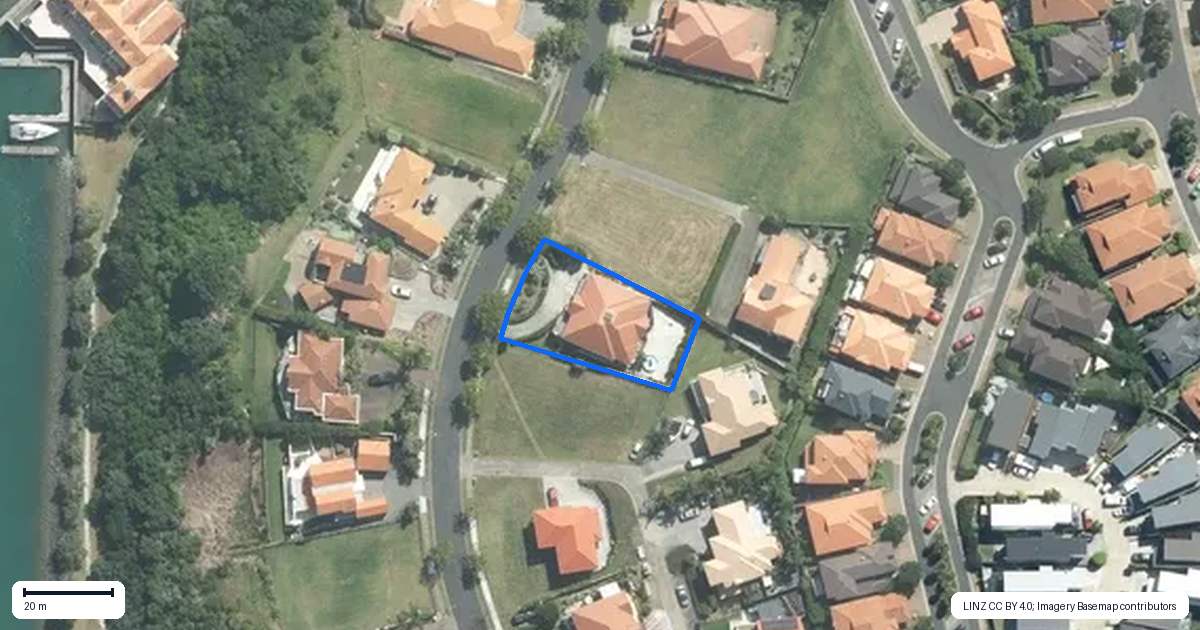 Property context map for 39 Voyager Drive, Gulf Harbour, Whangaparaoa