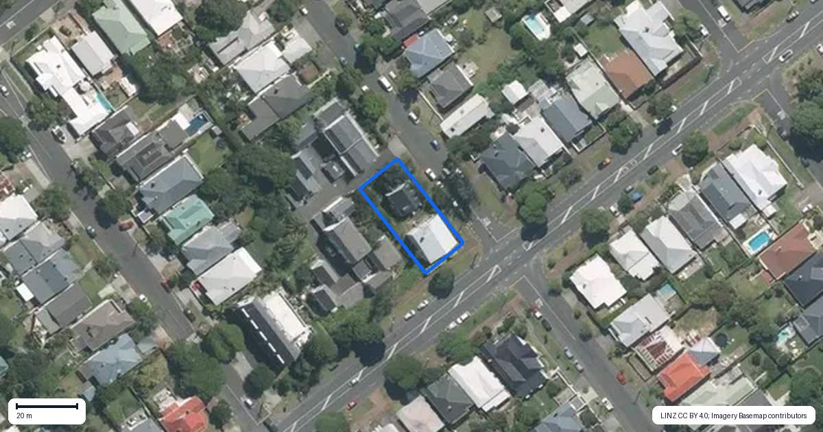 Property context map for 2 Schofield Street, Grey Lynn, Auckland