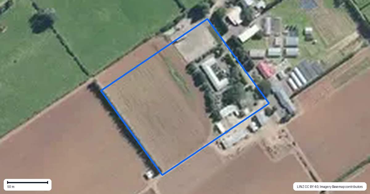 Property context map for 49 Cronin Road, Pukekohe
