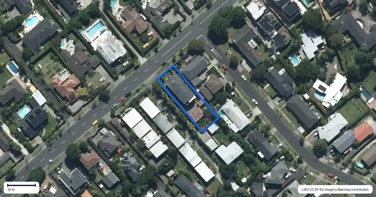 Property context map for 2/260A St Heliers Bay Road, Saint Heliers, Auckland