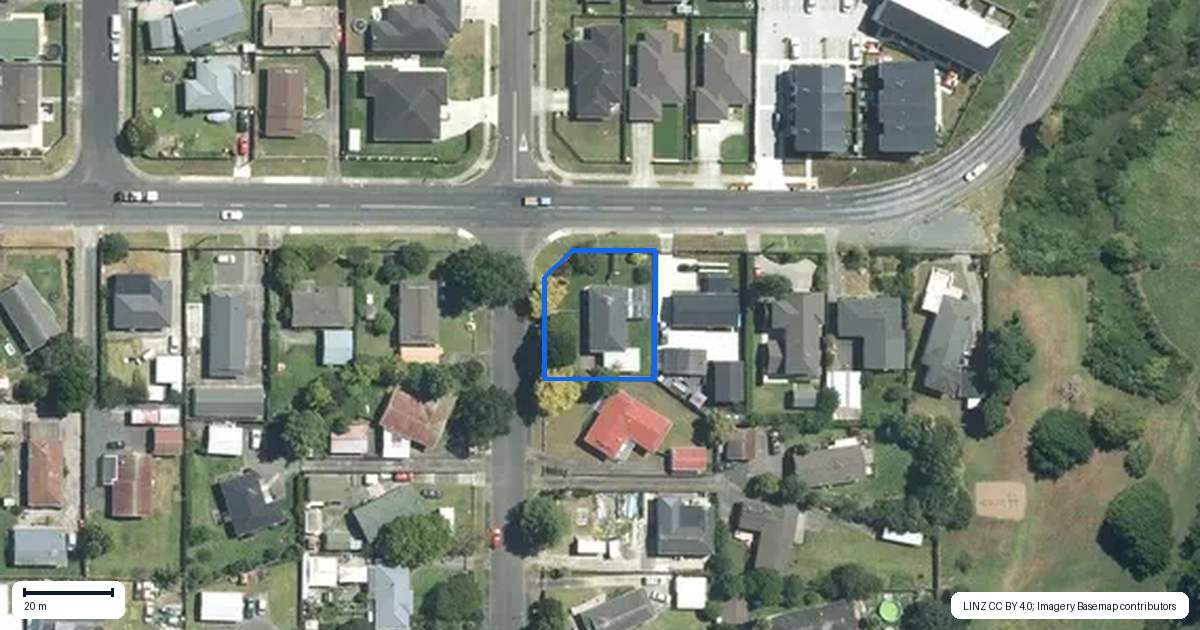 Property context map for 2 Lipton Grove, Opaheke, Papakura