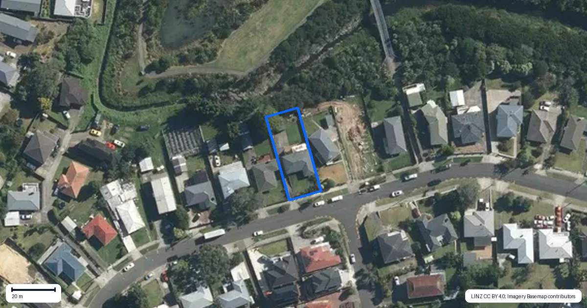 Property context map for 166 Methuen Road, New Windsor, Auckland