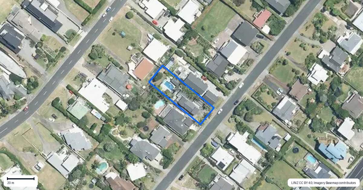 Property context map for 20 De Luen Avenue, Tindalls Beach, Whangaparaoa