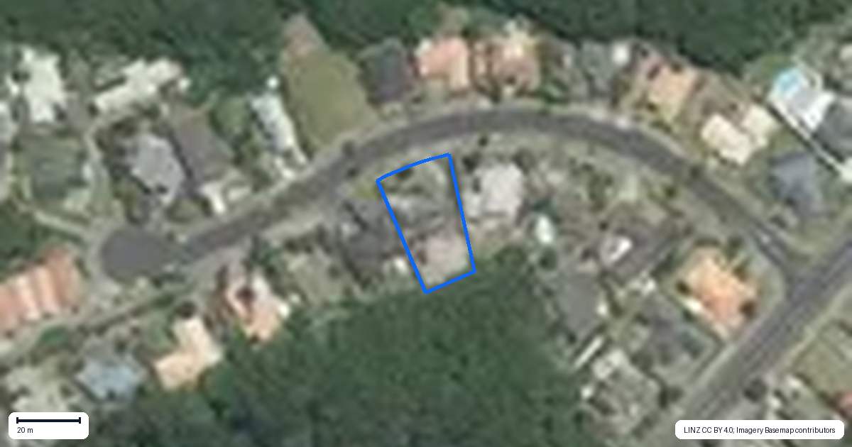 Property context map for 1/14 Silkwood Grove, Totara Heights, Auckland