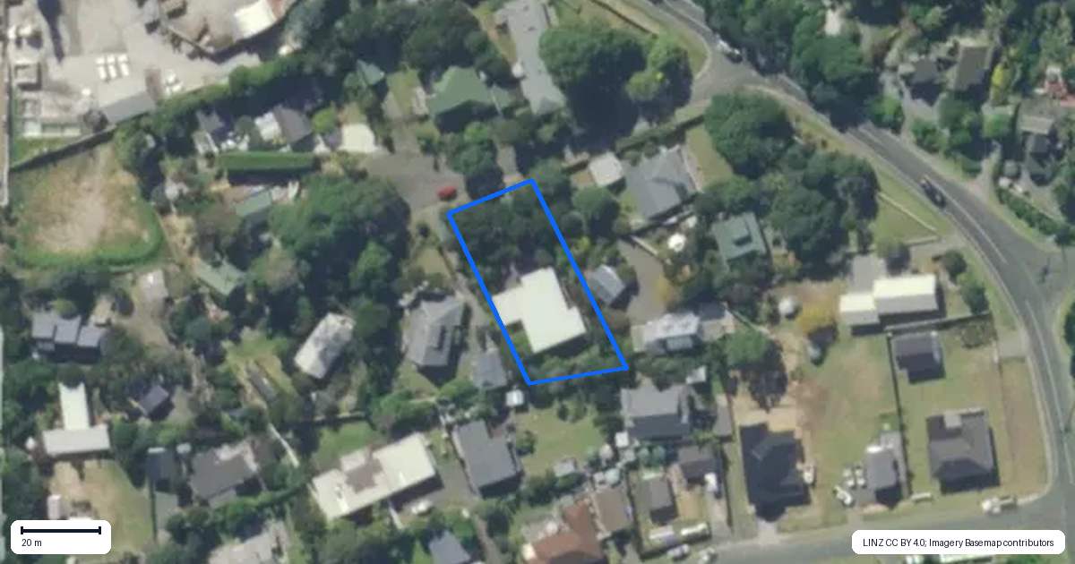Property context map for 5 Pohutukawa Place, Mangawhai Heads, Mangawhai