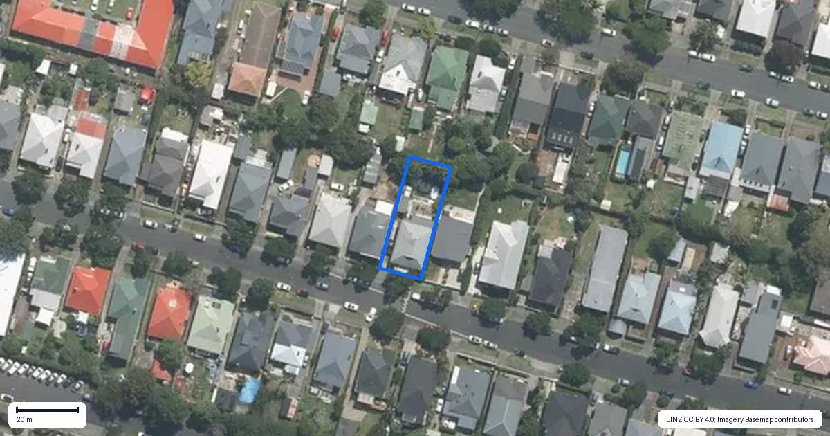 Property context map for 22 Halston Road, Mount Eden, Auckland