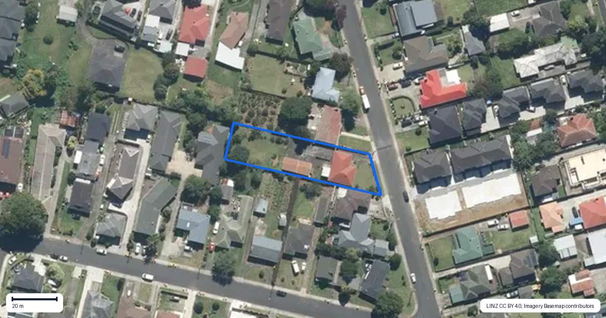 Property context map for 10 McCullough Avenue, Papatoetoe, Auckland