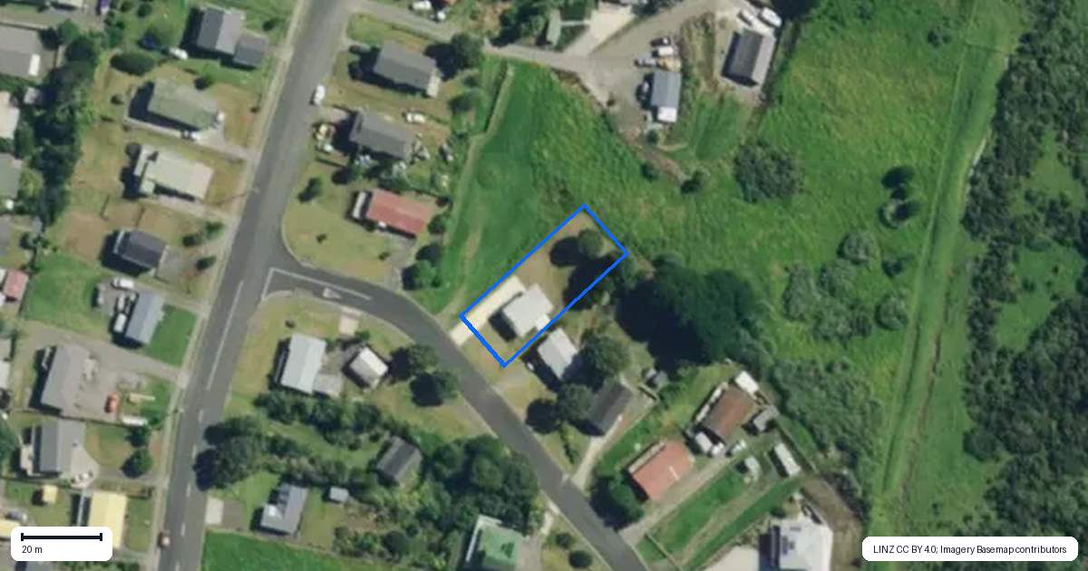 Property context map for 5 Taumatawiwi Street, Opononi