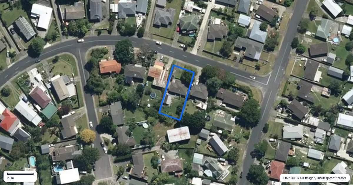 Property context map for 4 Brunner Road, Glen Eden, Auckland