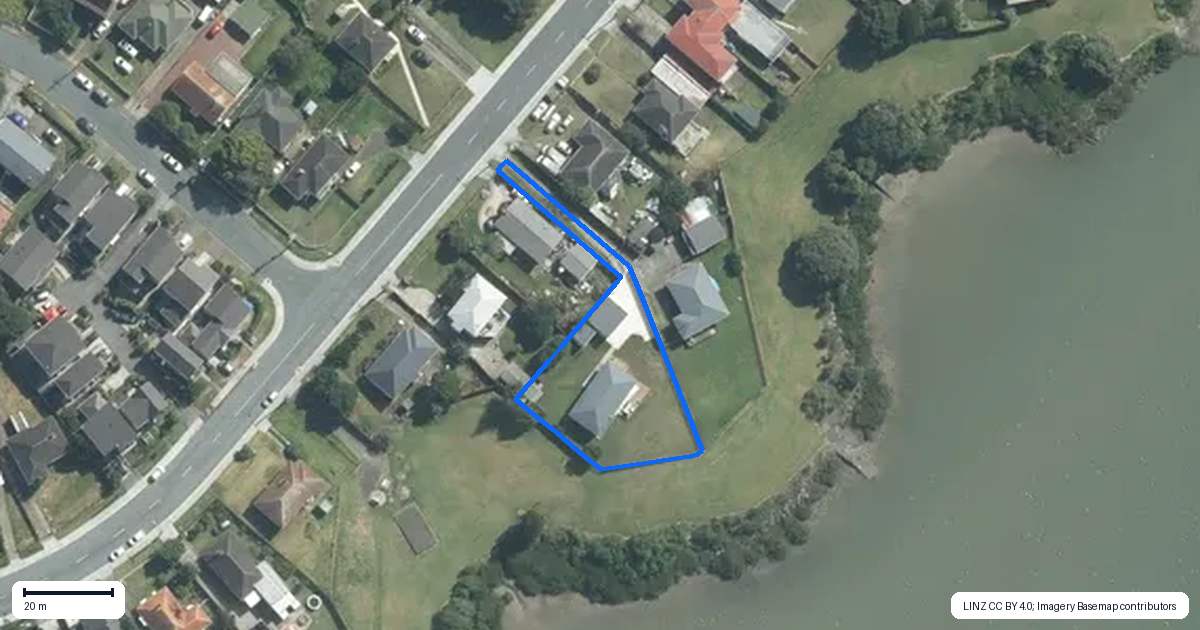 Property context map for 342 Panama Road, Mount Wellington, Auckland