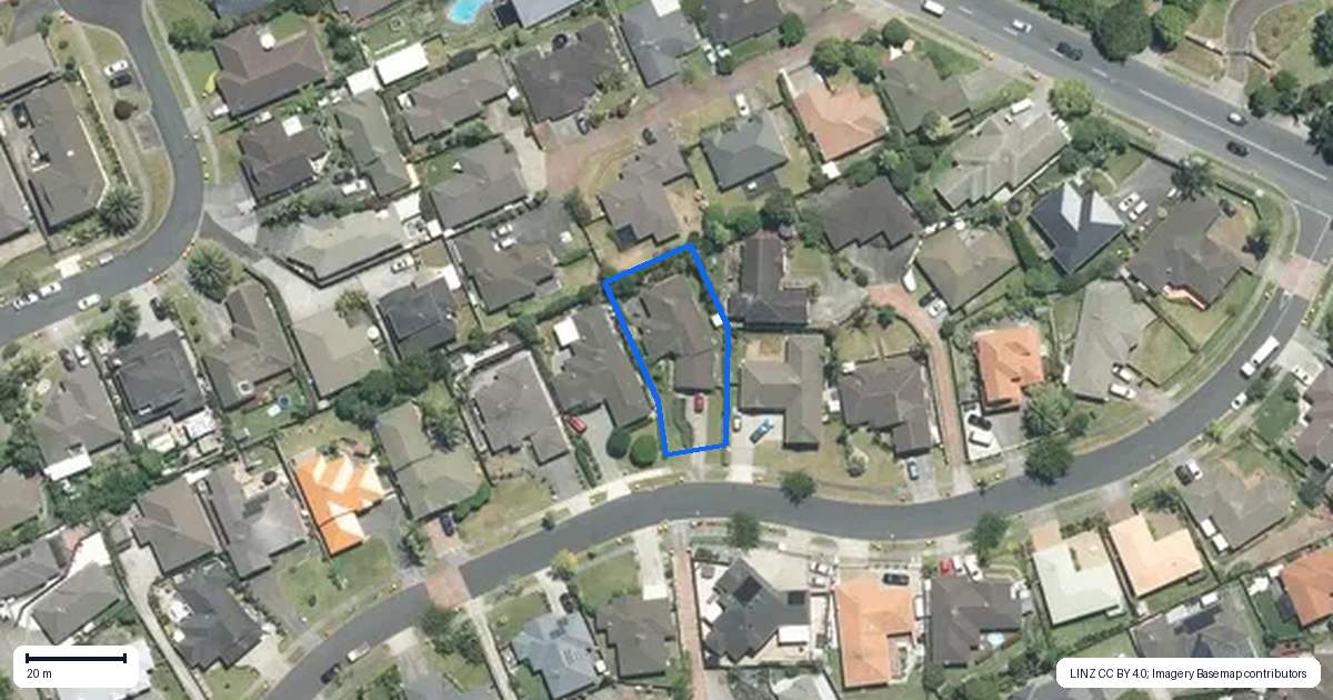 Property context map for 17 Rathmar Drive, Manurewa, Auckland