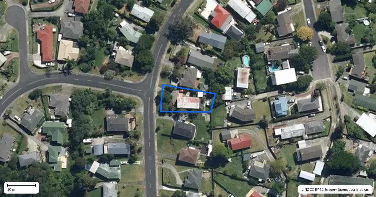 Property context map for 26 Brunner Road, Glen Eden, Auckland