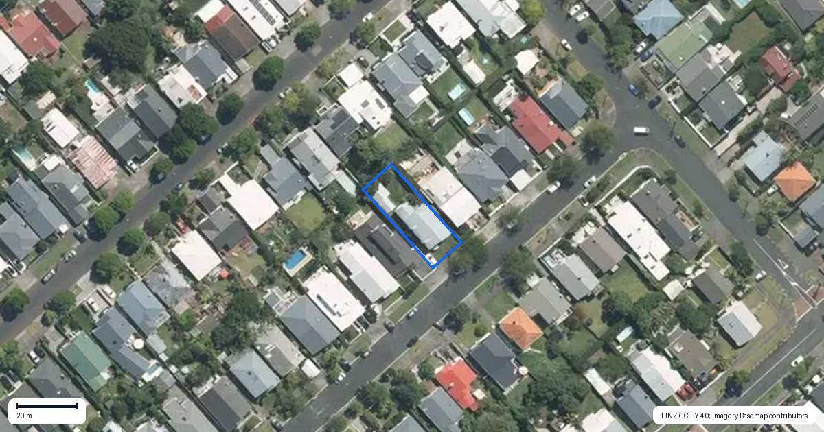Property context map for 40 Chester Avenue, Westmere, Auckland