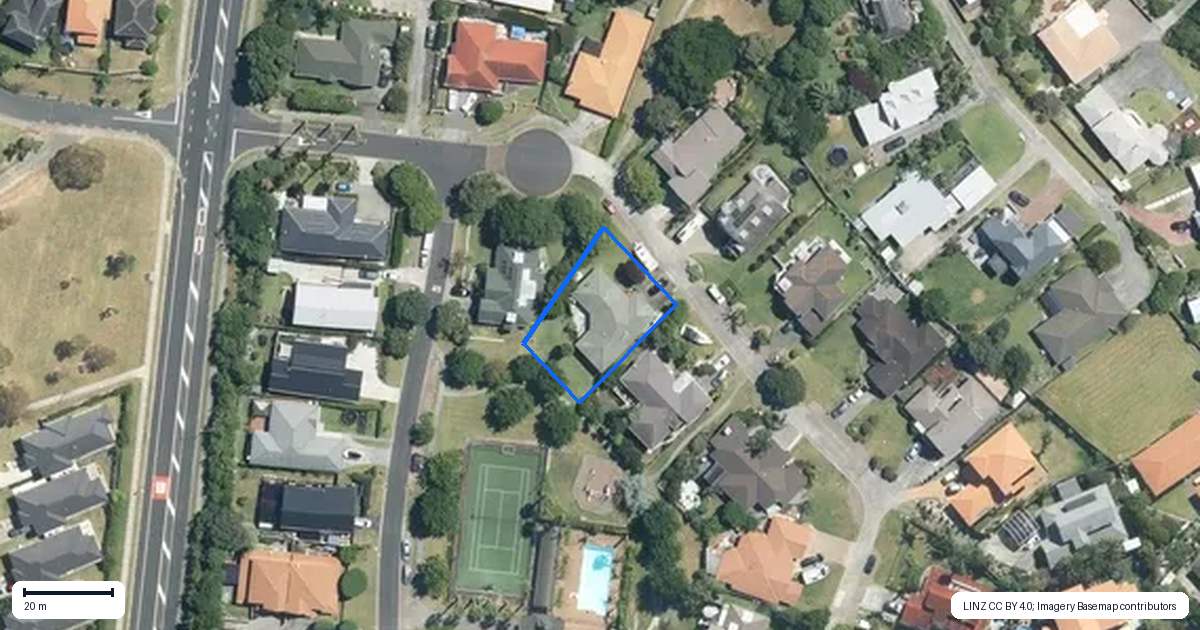 Property context map for 20 Cascaden Road, Gulf Harbour, Whangaparaoa