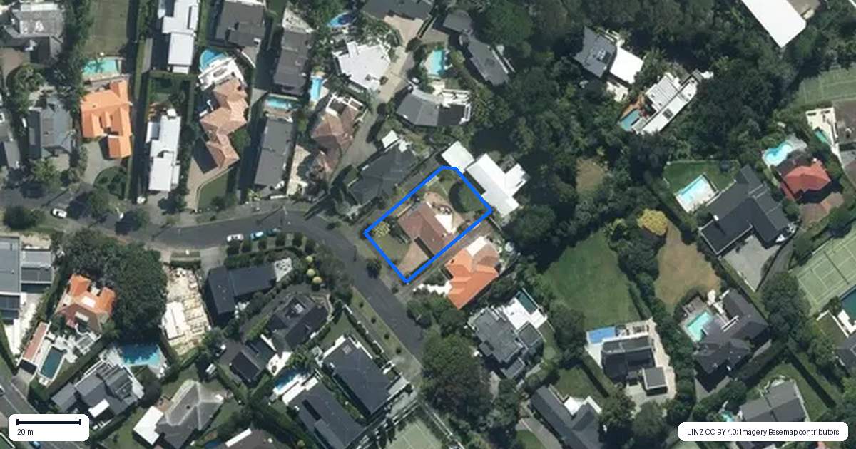Property context map for 23 Lammermoor Drive, Saint Heliers, Auckland
