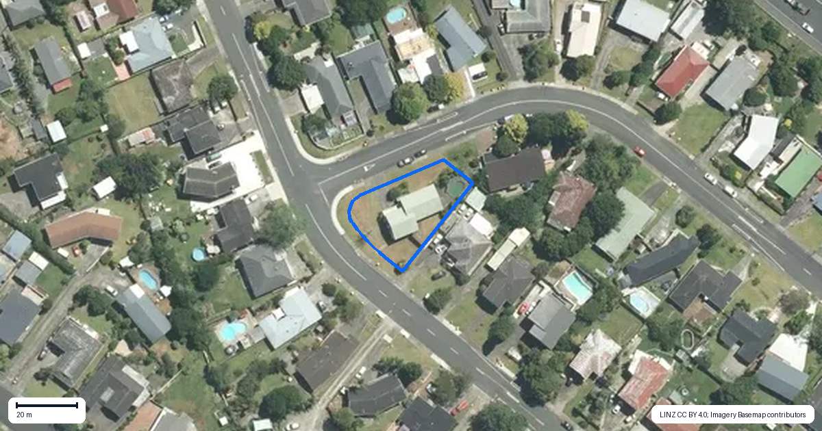 Property context map for 12 David Avenue, Hillpark, Auckland