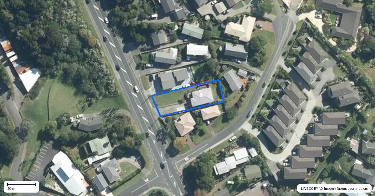 Property context map for 336 Whangaparaoa Road, Stanmore Bay, Whangaparaoa