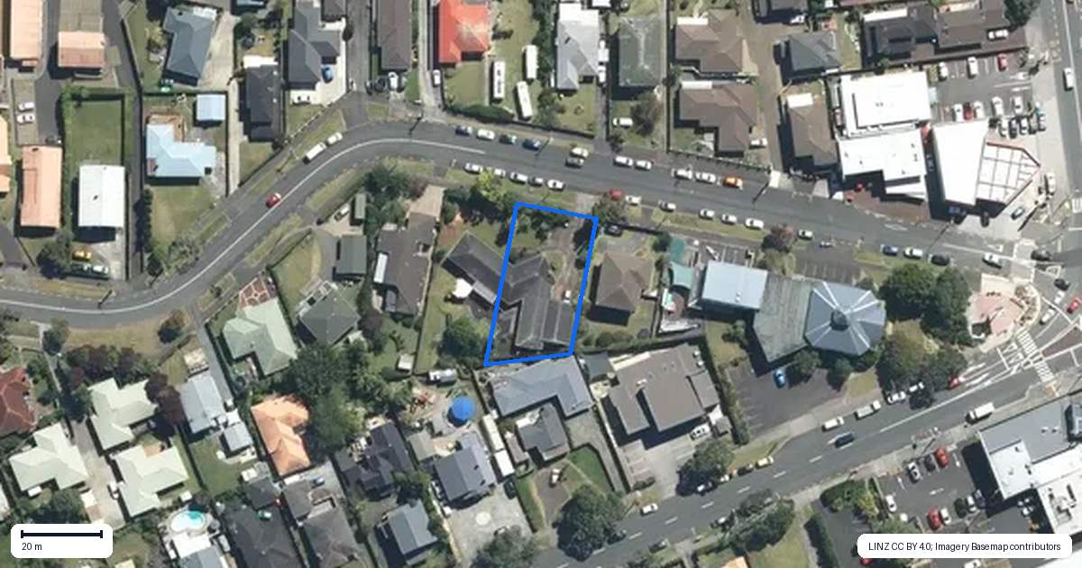 Property context map for 6 Heaphy Street, Blockhouse Bay, Auckland