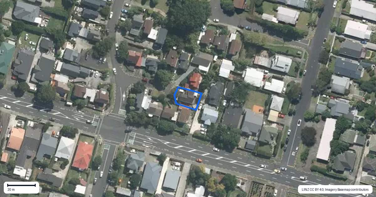 Property context map for 7 Baleden Lane, Mount Eden, Auckland