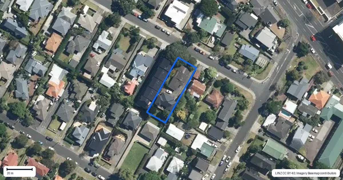 Property context map for 25A William Avenue, Greenlane, Auckland