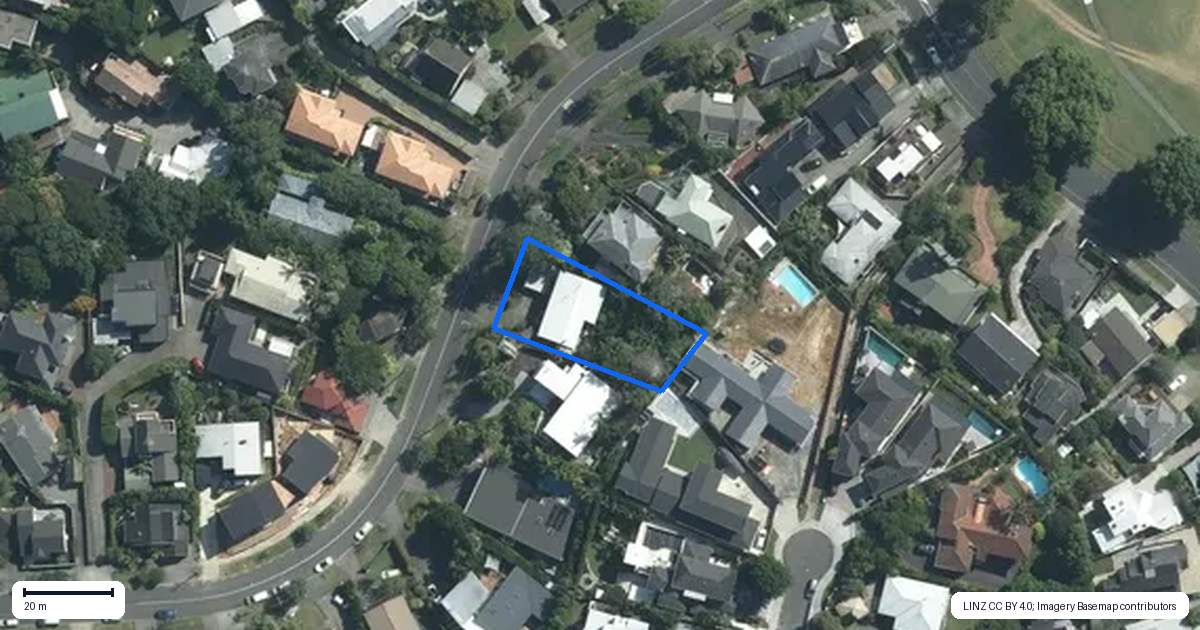 Property context map for 63 Hawera Road, Kohimarama, Auckland