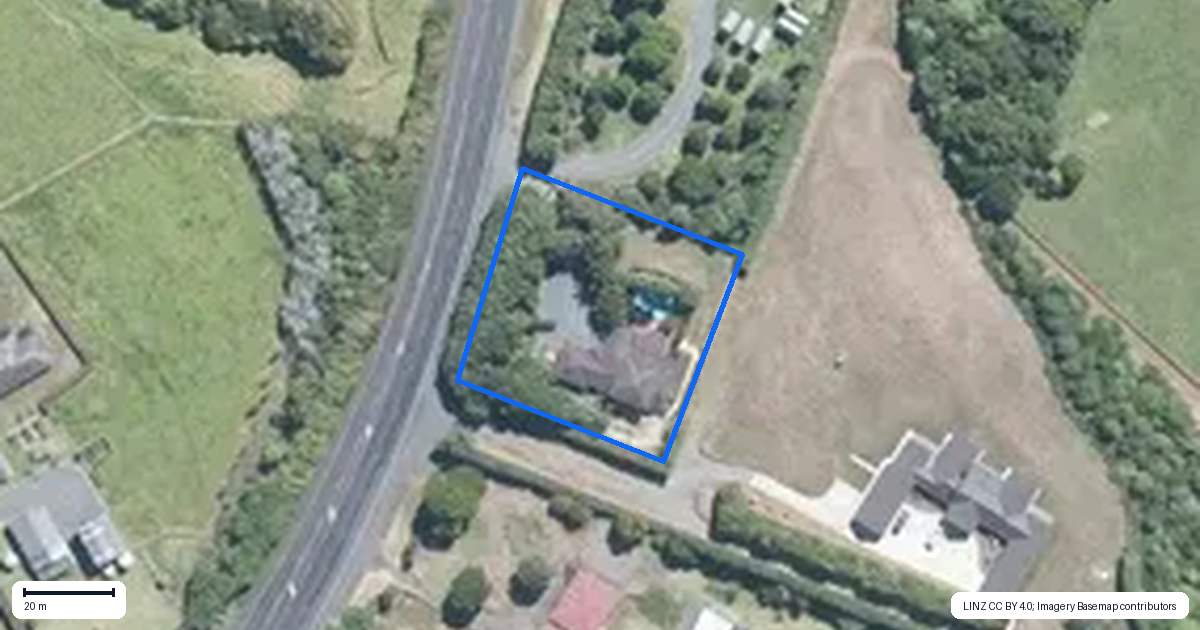 Property context map for 1093 Glenbrook Road, Glenbrook