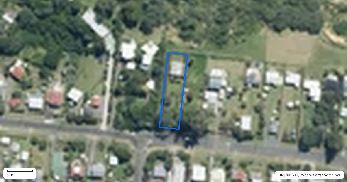 Property context map for 127 Howard Road, Orere Point