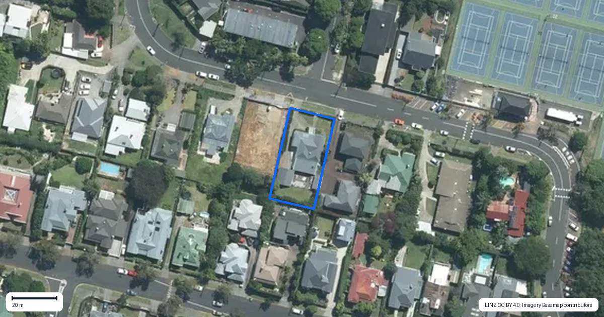 Property context map for 41 Windmill Road, Epsom, Auckland