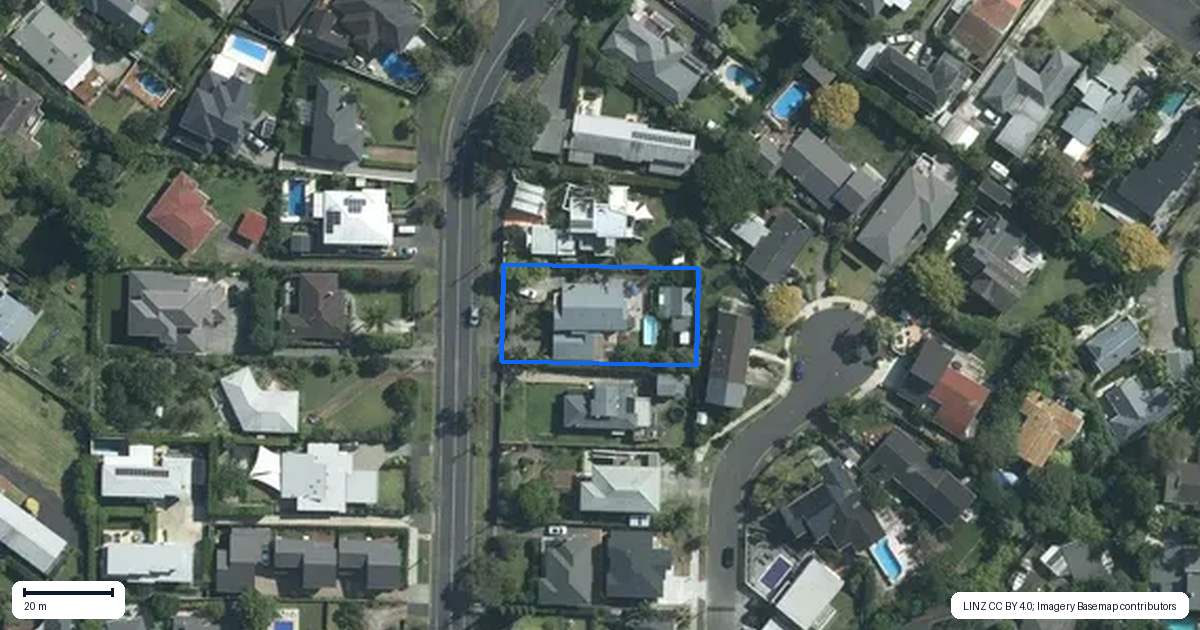 Property context map for 11 Kesteven Avenue, Glendowie, Auckland