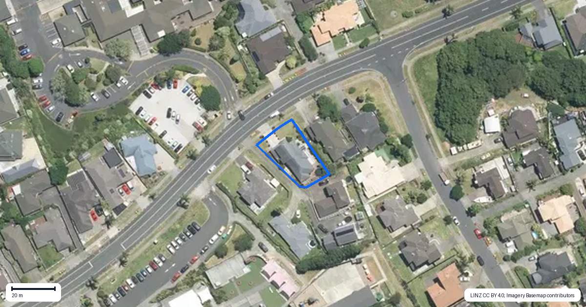 Property context map for 115 Charles Prevost Drive, The Gardens, Auckland
