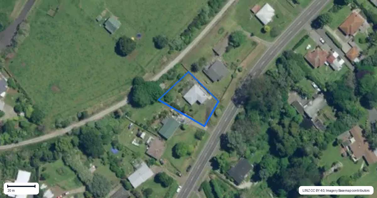 Property context map for 10 Taheke Road, Kaikohe