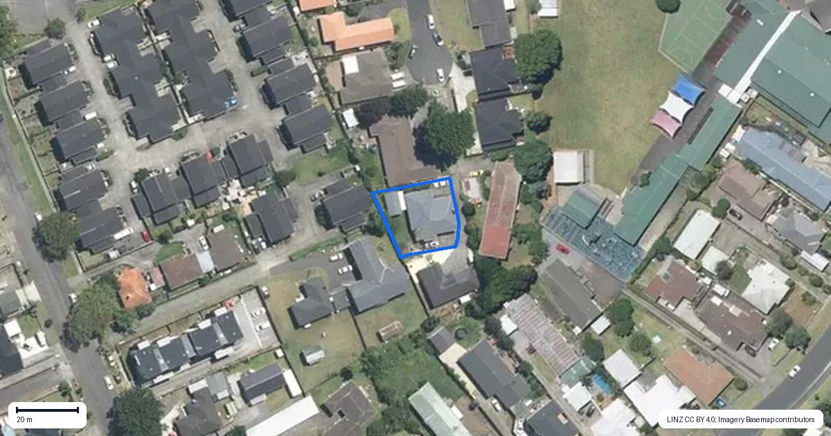 Property context map for 9 Mahon Place, Papatoetoe, Auckland