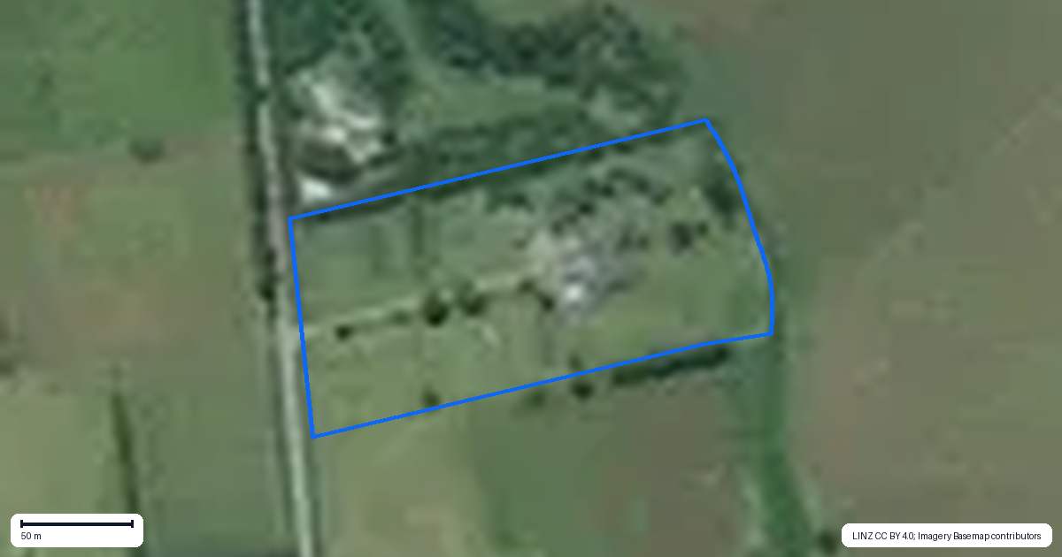 Property context map for 68 Whakataha Road, Waimate North, Kerikeri