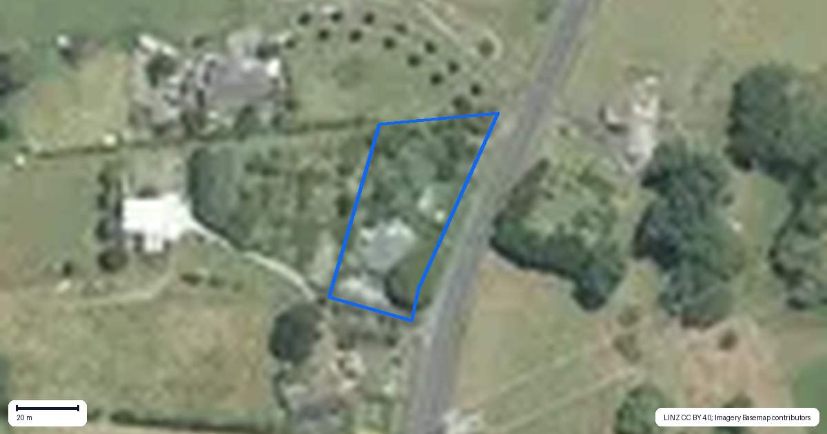 Property context map for 787 Runciman Road, Runciman, Drury