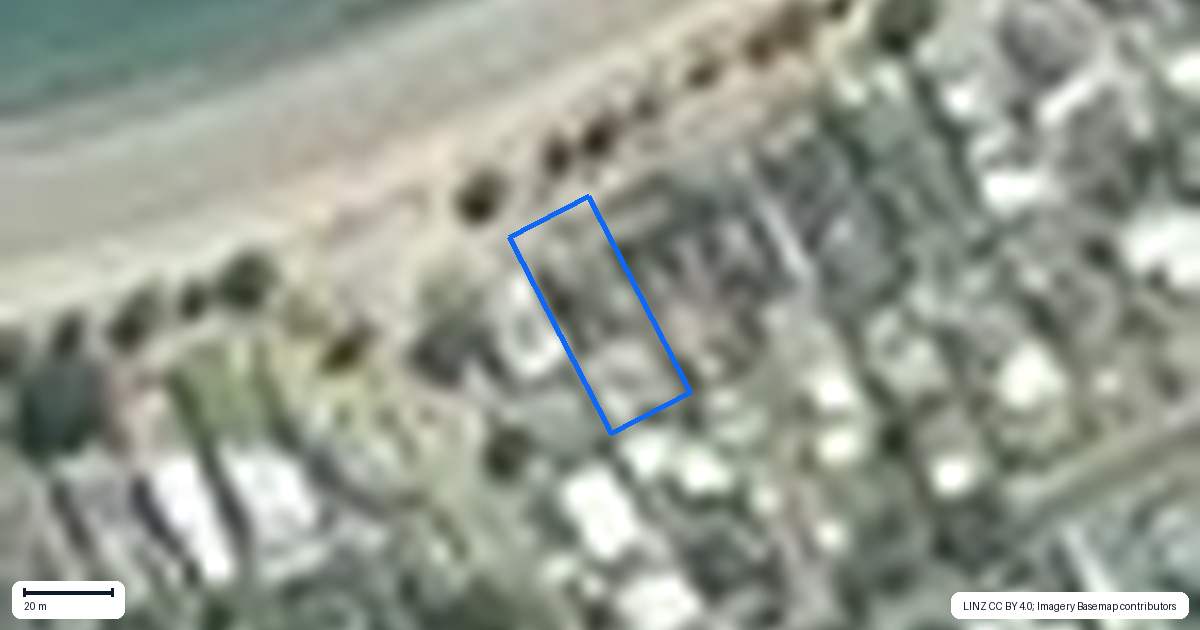 Property context map for 87B The Esplanade, Manly, Whangaparaoa