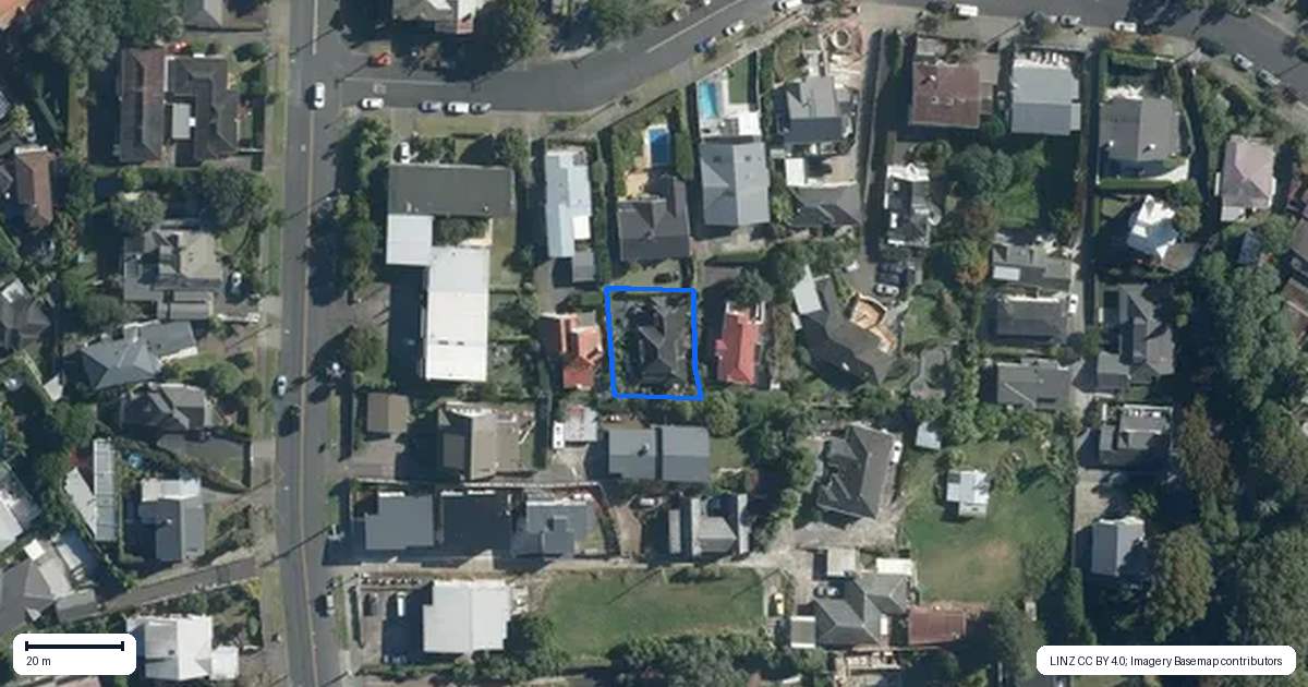 Property context map for 7A Mainston Road, Remuera, Auckland