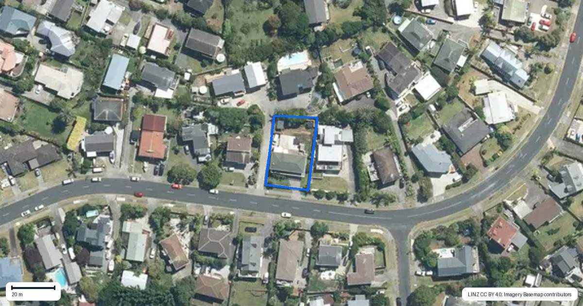 Property context map for 55 Polkinghorne Drive, Manly, Whangaparaoa