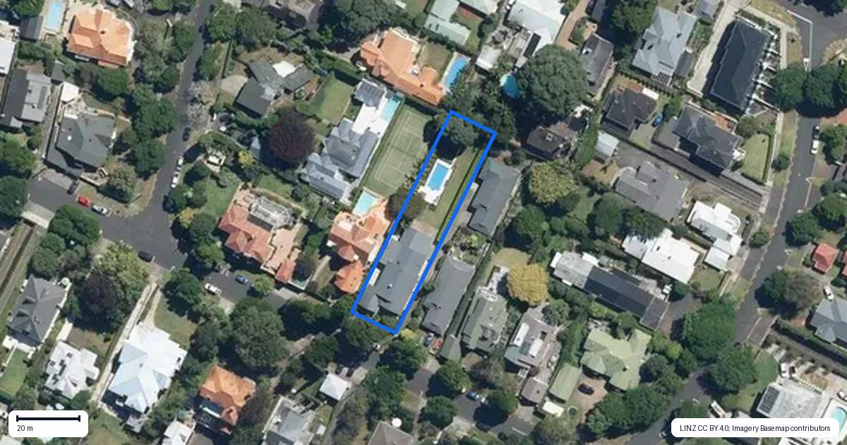Property context map for 22 Gardner Road, Epsom, Auckland