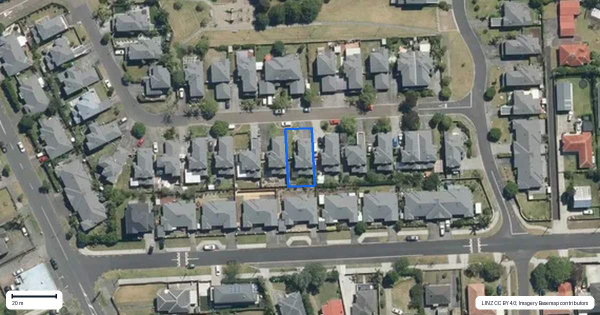 Property context map for 12 Terracotta Drive, Blockhouse Bay, Auckland