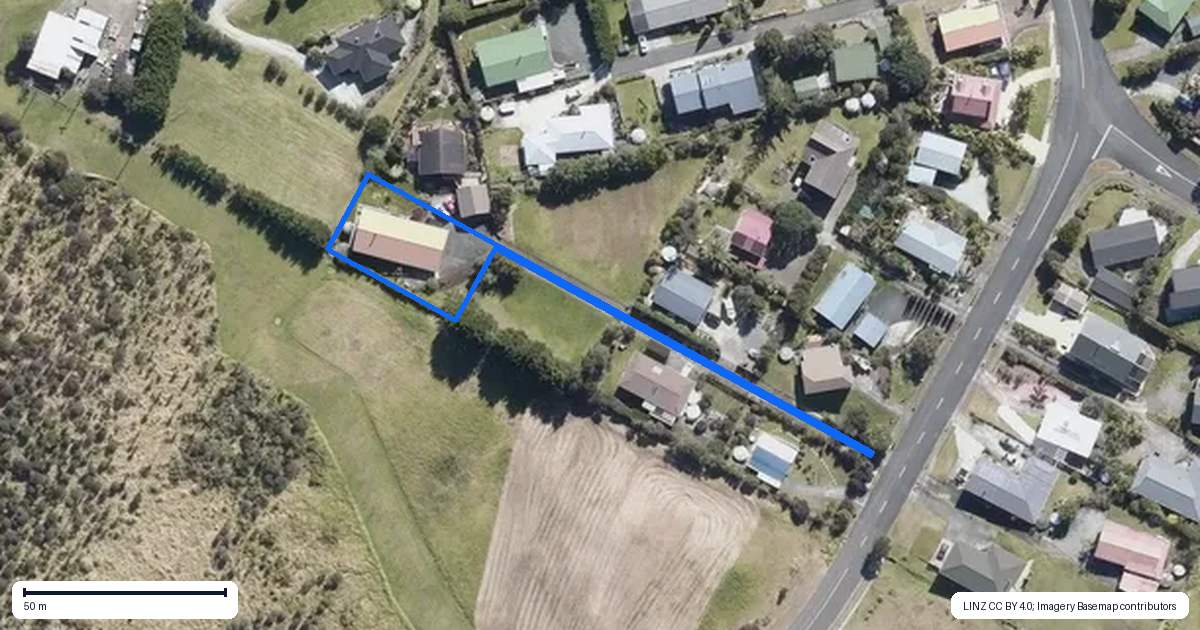 Property context map for 69 Stratford Drive, Cable Bay
